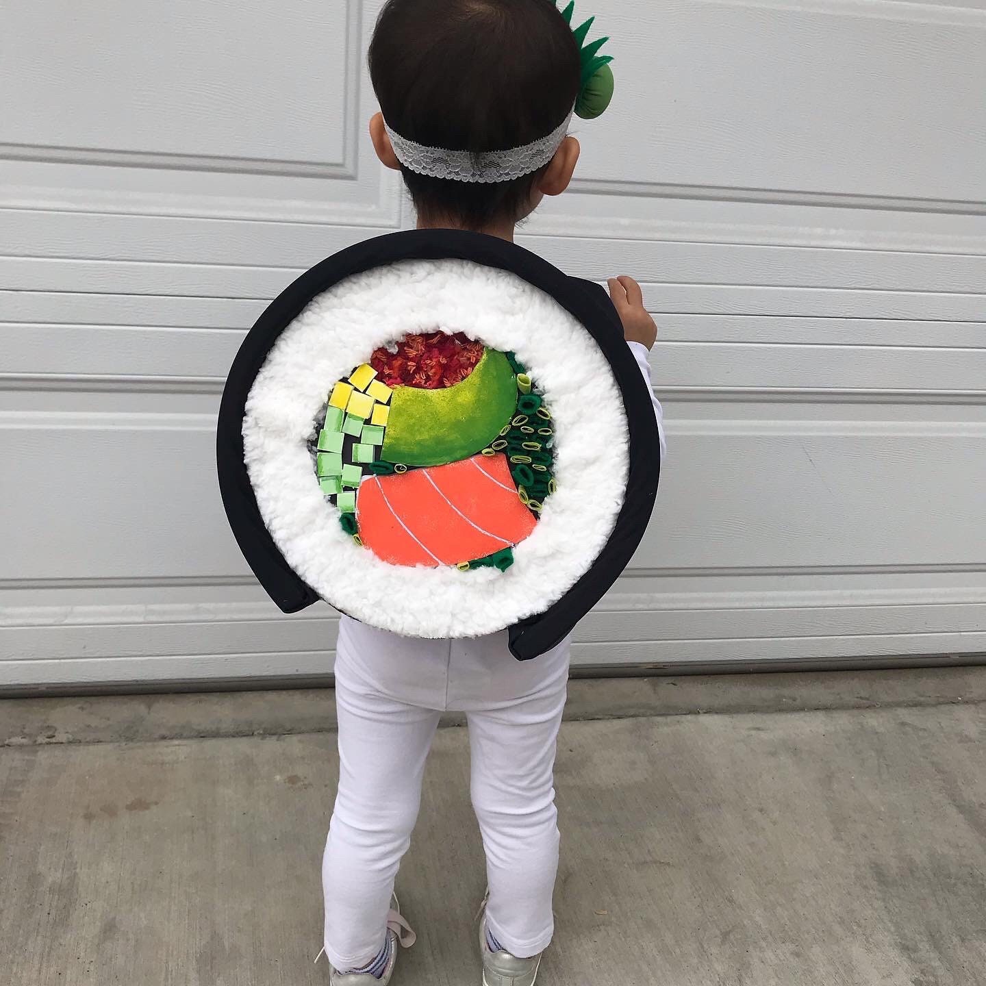 Homemade Sushi Roll Costume
