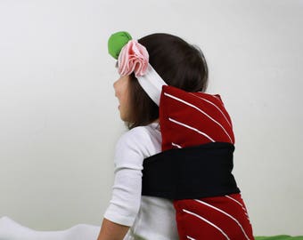 Tuna Sushi Costume for Baby, Infant, Toddler, Kid, Child, Boy, Girl