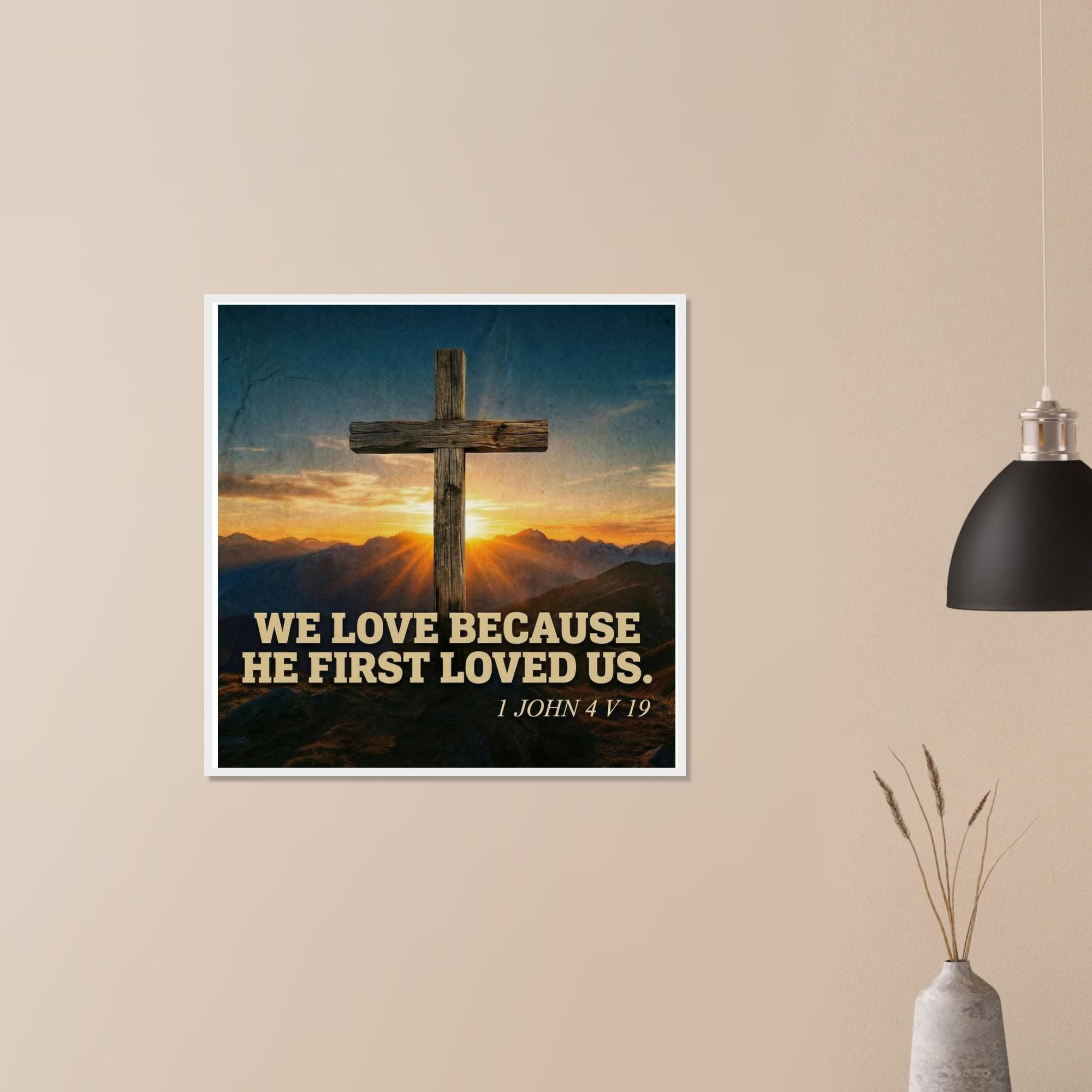 Christian Faith Wall Art | Bible Verse Print | Inspirational Religious ...