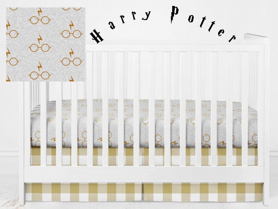 harry potter crib skirt