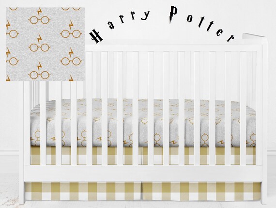 harry potter fitted crib sheet