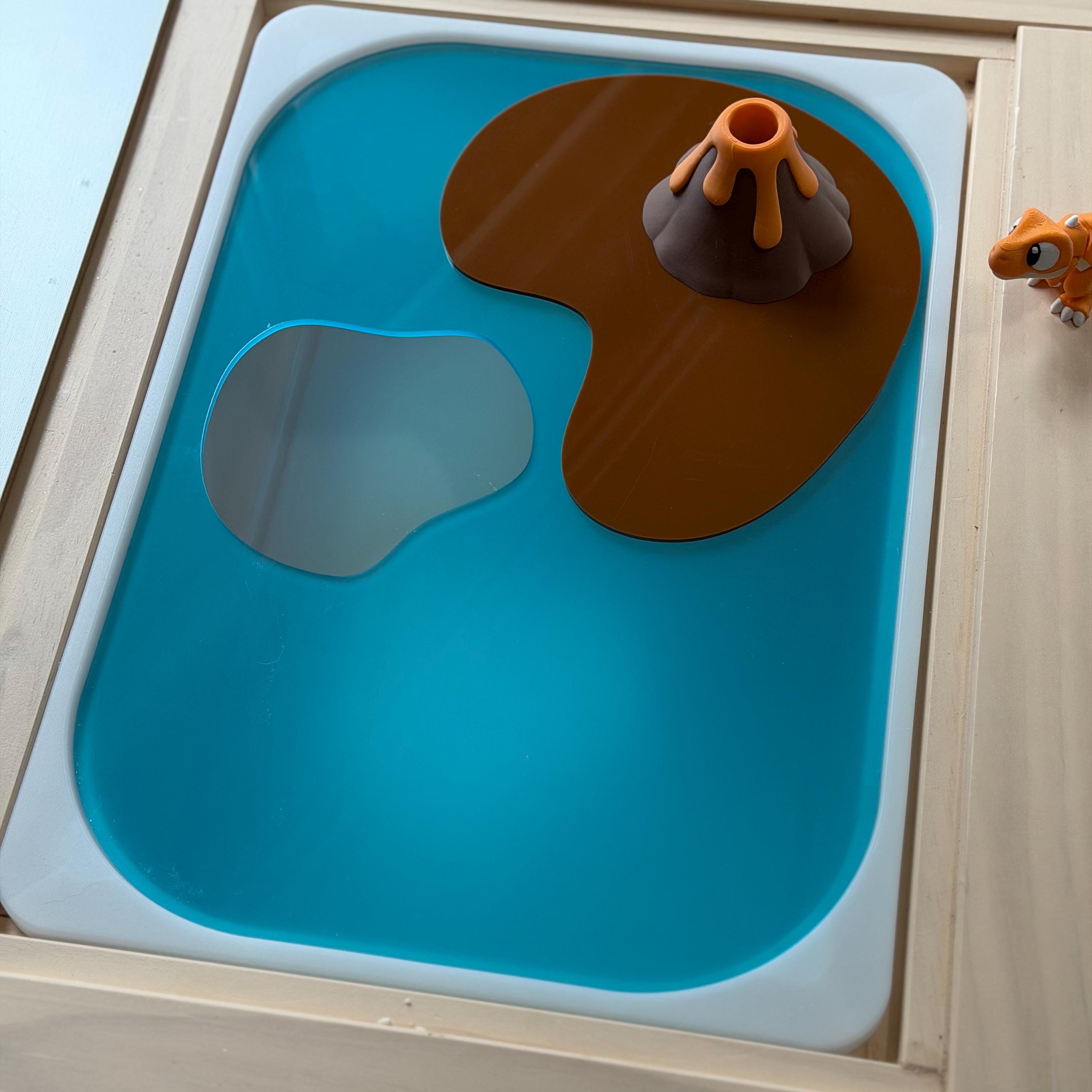 Tropical Island Flisat Insert | IKEA Flisat Sensory Table Island