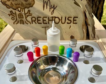 The Big Potion Lab Flisat SMART FIT Table Insert | Sensory Bin Science Exploration
