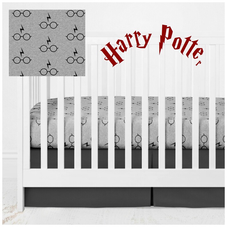 harry potter fitted crib sheet