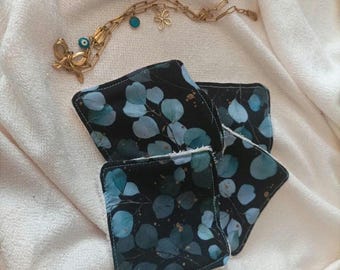 Discos de algodón reutilizables para desmaquillar.