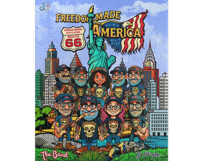 Freedom made America  Puzzle | New York puzzle