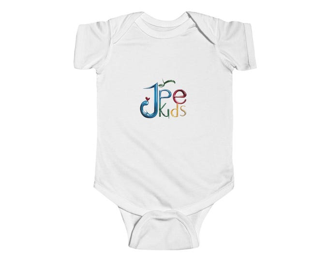 Colorful JPE Kids Logo Bodysuit | Infant Onesie