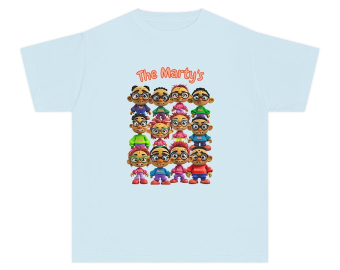 The Martys Cartoon T-Shirt | JPE Kids Graphic Character Shirt
