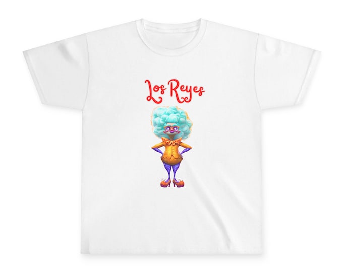 Los Reyes character graphic Tee | JPE Kids cotton t-shirt
