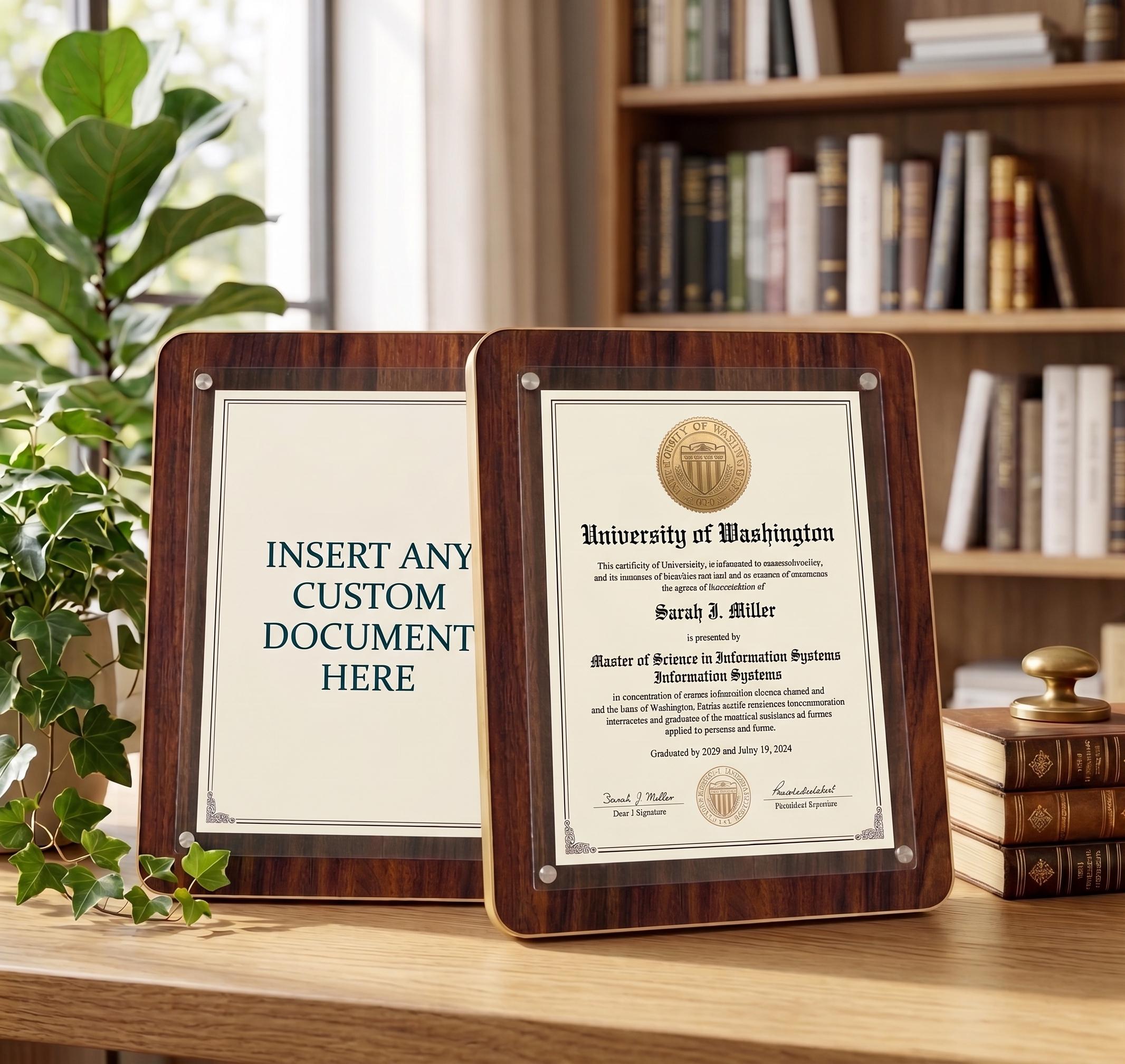 Medical Diploma Frame 8.5x11, Nursing Diploma Frame, Doctor Gift ...
