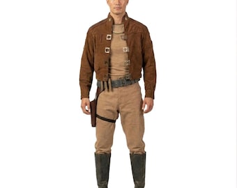 Chaqueta de disfraz hecha a mano inspirada en la batalla, galact colonial viper, piloto Apollo Adama.