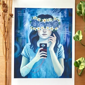 Insight | Giclee Art Print | 8.3 x 11.7&quot;