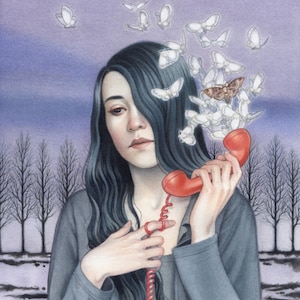 The Listener | Mini Fine Art Print |