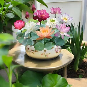 Lotus Flower Growing Kit - Etsy