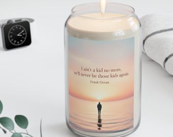 Frank Ocean Lyric Sunset Candle | Soy Candle 13.75oz