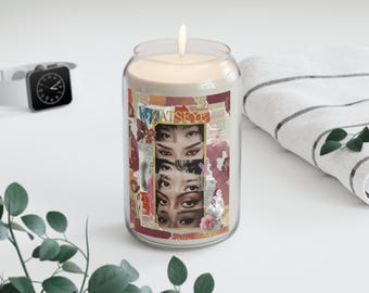KATSEYE Collage Candle | 13.75oz Scented Soy Candle