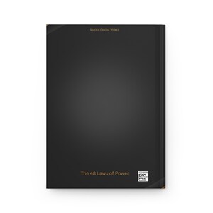 Never Outshine the Master hardcover journal | The 48 Laws of Power design image 5