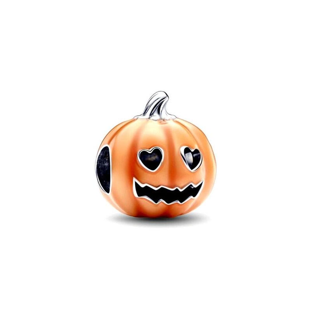 ALE S925 Silver Pandora Glow-in-the-dark Spooky Pumpkin Charm - Etsy