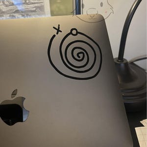 Sticker Life is Strange Swirl | Waterbestendige vinylsticker: