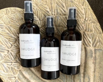 SMUDGE spray for cleansing and protecting your mind, energy field and space from negative energy. Ideal for an energetic cleanse and boost.