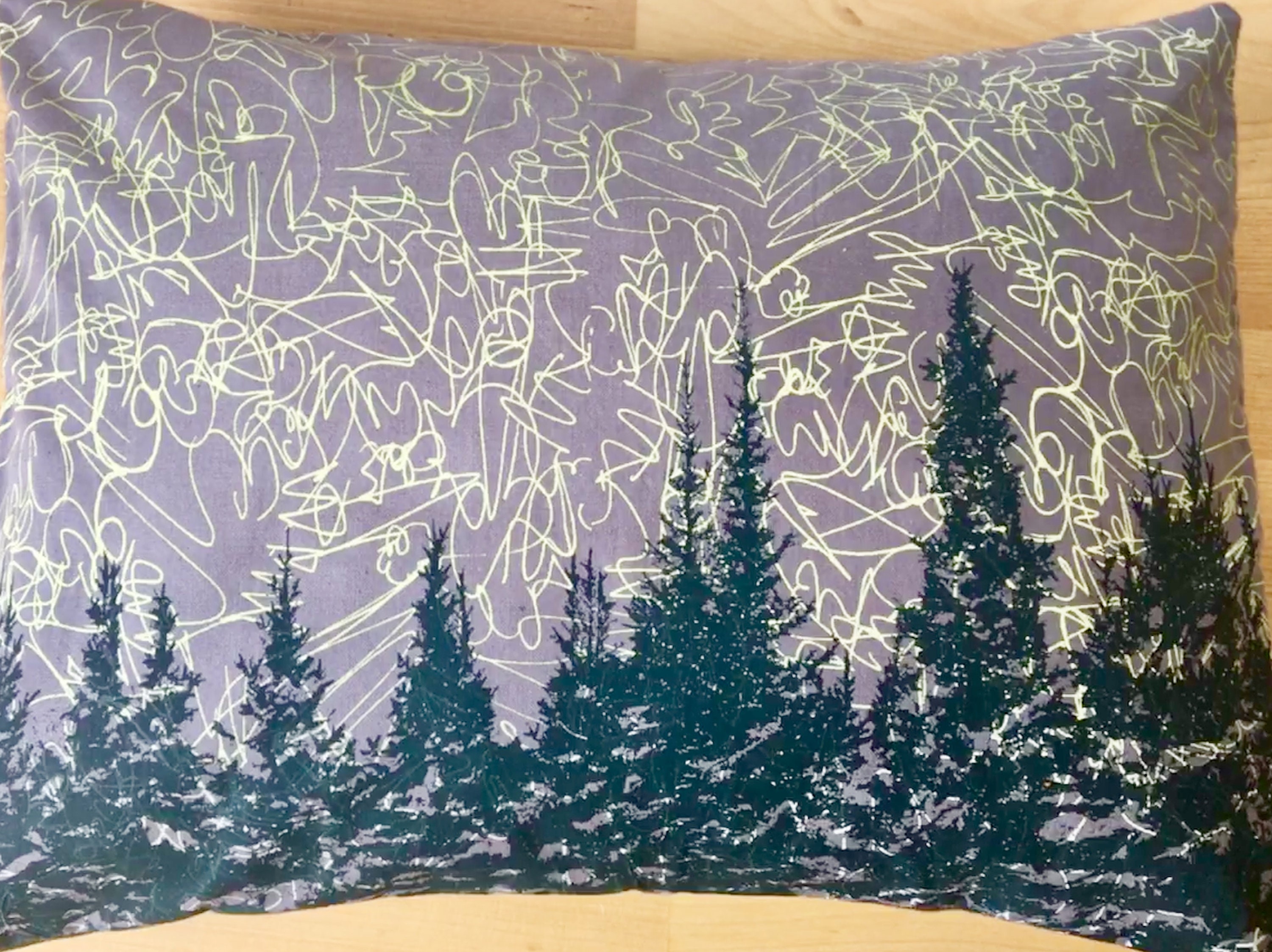 15x11 Balsam Fir Pillow Northern Lights Coussin Aromatique