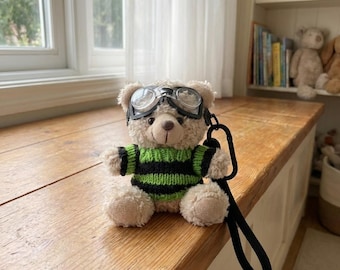 Mini Teddy Schlüsselanhänger, Taschenanhänger, Rucksack Zubehör, Kinder Geschenk, Kawaii Schlüsselanhänger