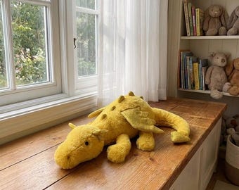Soft Dragon Plush Toy – Cozy Minimalist Stuffed Animal for Kids