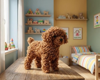 Realistisches Plüschtier für Hunde - Süßes Kuscheltier