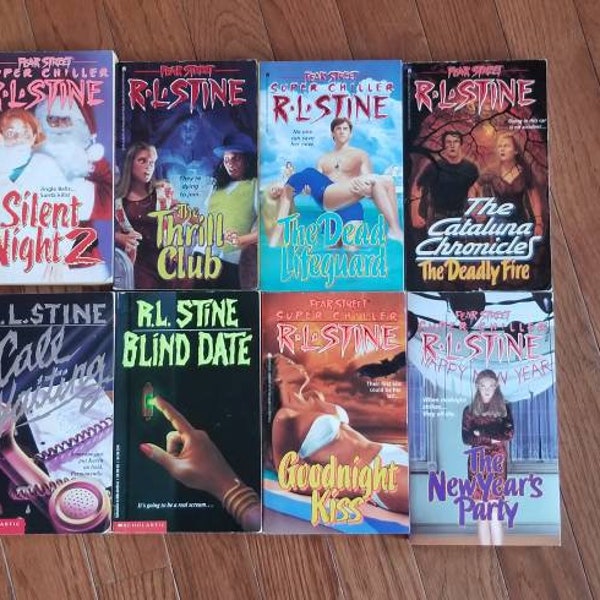 Rl Stine - Etsy