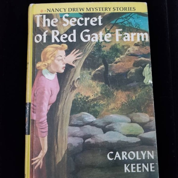 Vintage Nancy Drew The Secret of Red Gate Farm Carolyn Keene 1961