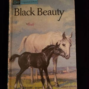 Black Beauty Anne Sewell and Call of the Wild Jack London Companion Library 1963