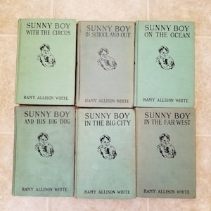 Vintage Sunny Boy Books 1920's