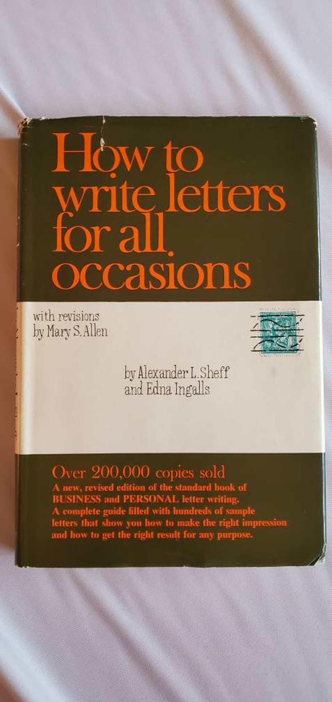 How to Write Letters for All Occasions 1961 Etsy