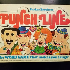 Punchline by Parker Brothers Vintage 1978