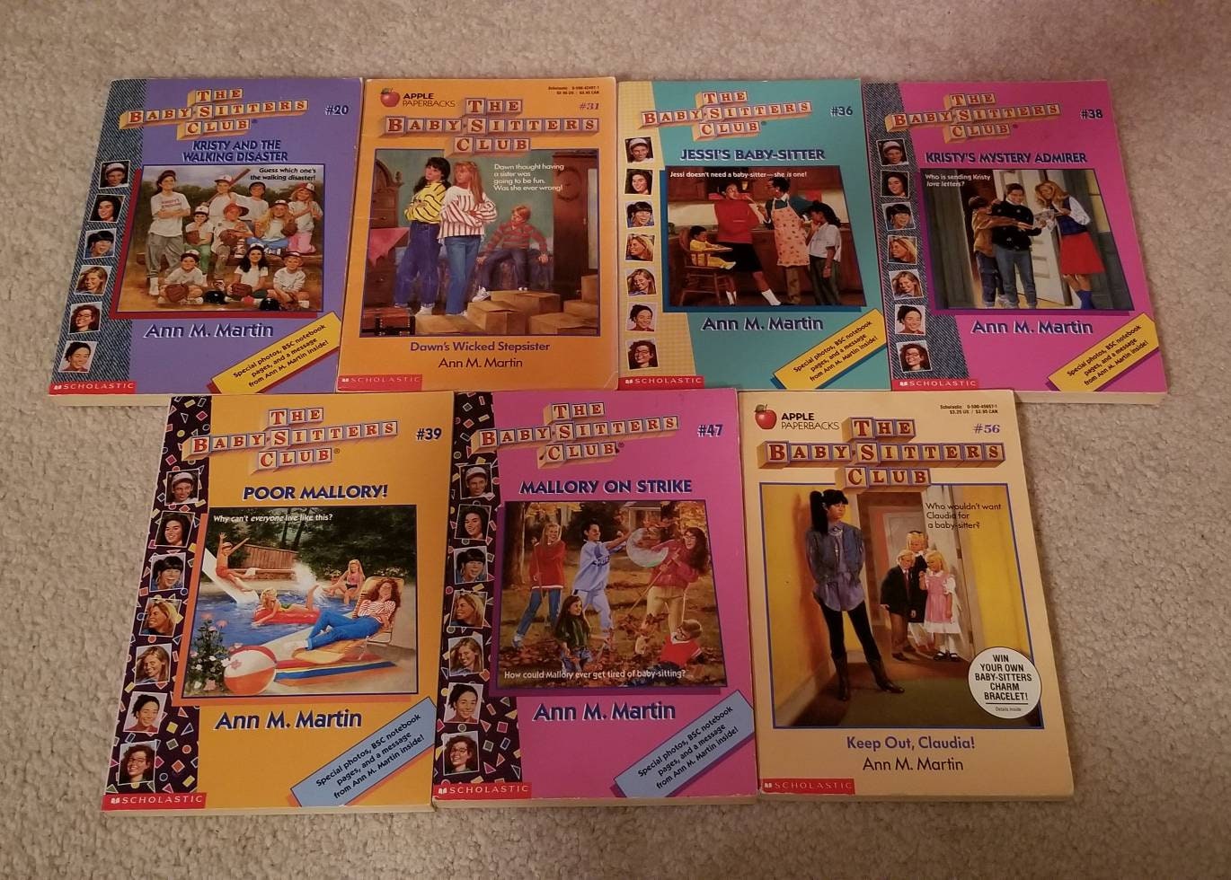 Vintage Baby Sitters Club Books by Ann M Martin you choose Etsy