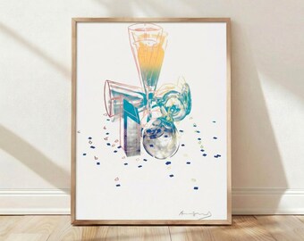 Andy Warhol Committee Poster, Pop Art Wall Hanging, Trending Now Home Decor, Vintage Modern Wallpaper, House Warming Gift