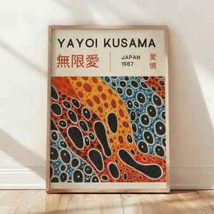 yayoi Yayoi Kusama Japan 1987 - Etsy