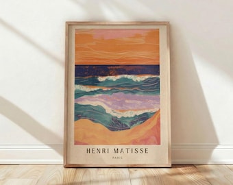 Henri Matisse La Gerbe Art Print, Vintage Masterpiece Wall Decor