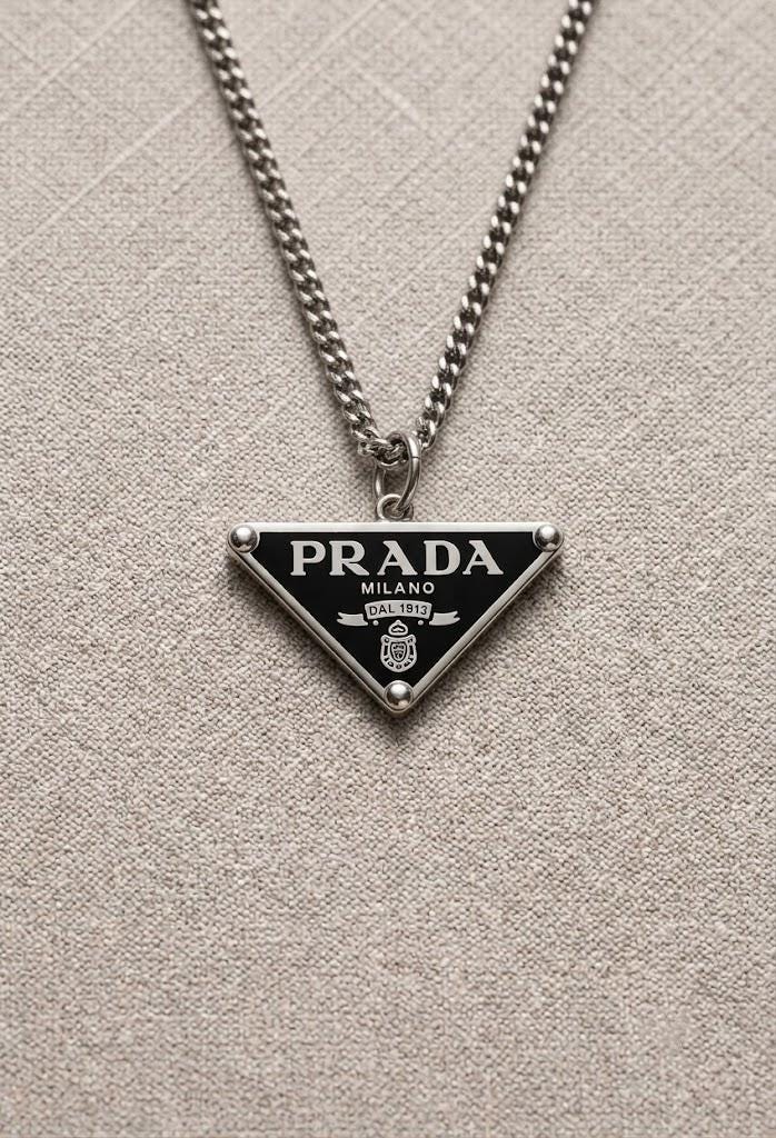 メンズ 【希少/即発送】PRADA Chain Necklace ゴールド 50 cm