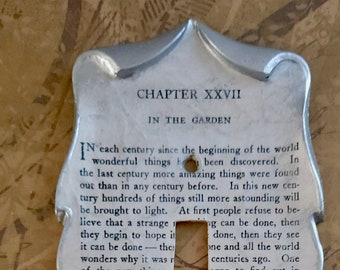 Cache interrupteur Secret Garden Ch 27, page de découpage