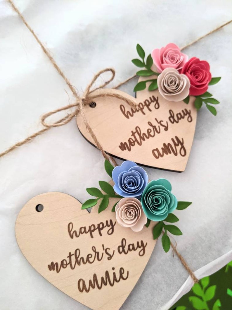 Personalized Mother's Day Gift Tags Thank You Gift Tags Etsy