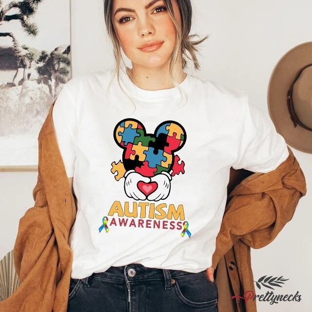 Mickey autism cheap shirt