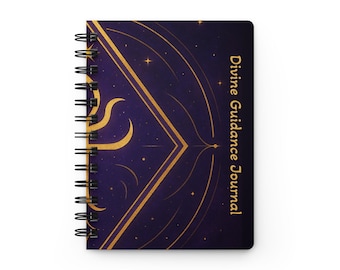 Spirituelles Journal mit Sigil, Buch zur Göttlichen Führung, Notizbuch für das Dritte Auge