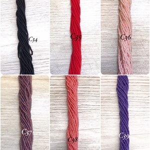 Beaded Lanyard: Crochet Seed Bead ID Card Holder image 10
