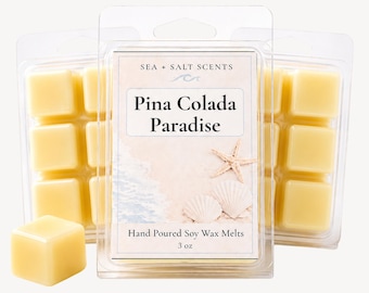 Pina Colada Paradise Soy Wax Melts | Kokosananas tropisch huisgeur