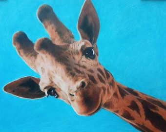 Custom Pet Portrait from Photo,Hand-Drawn Colored Pencil Drawing of Any Animal:Domestic,Wildlife,Exotic Species,Original Memorial Pet Gift