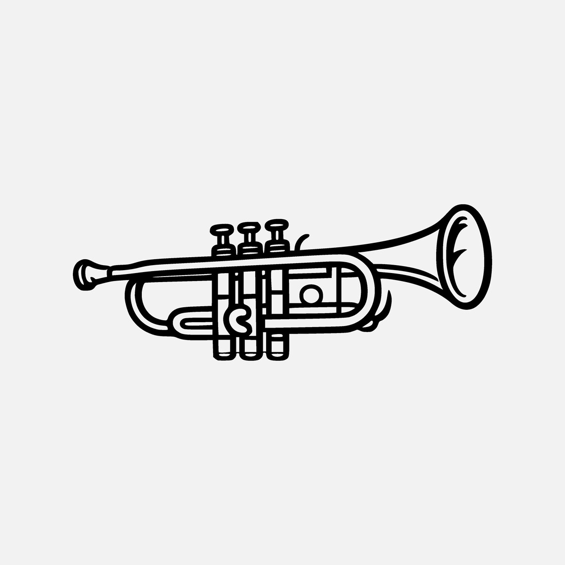 Trumpet SVG PNG Cut File, Cricut Design Digital - Etsy