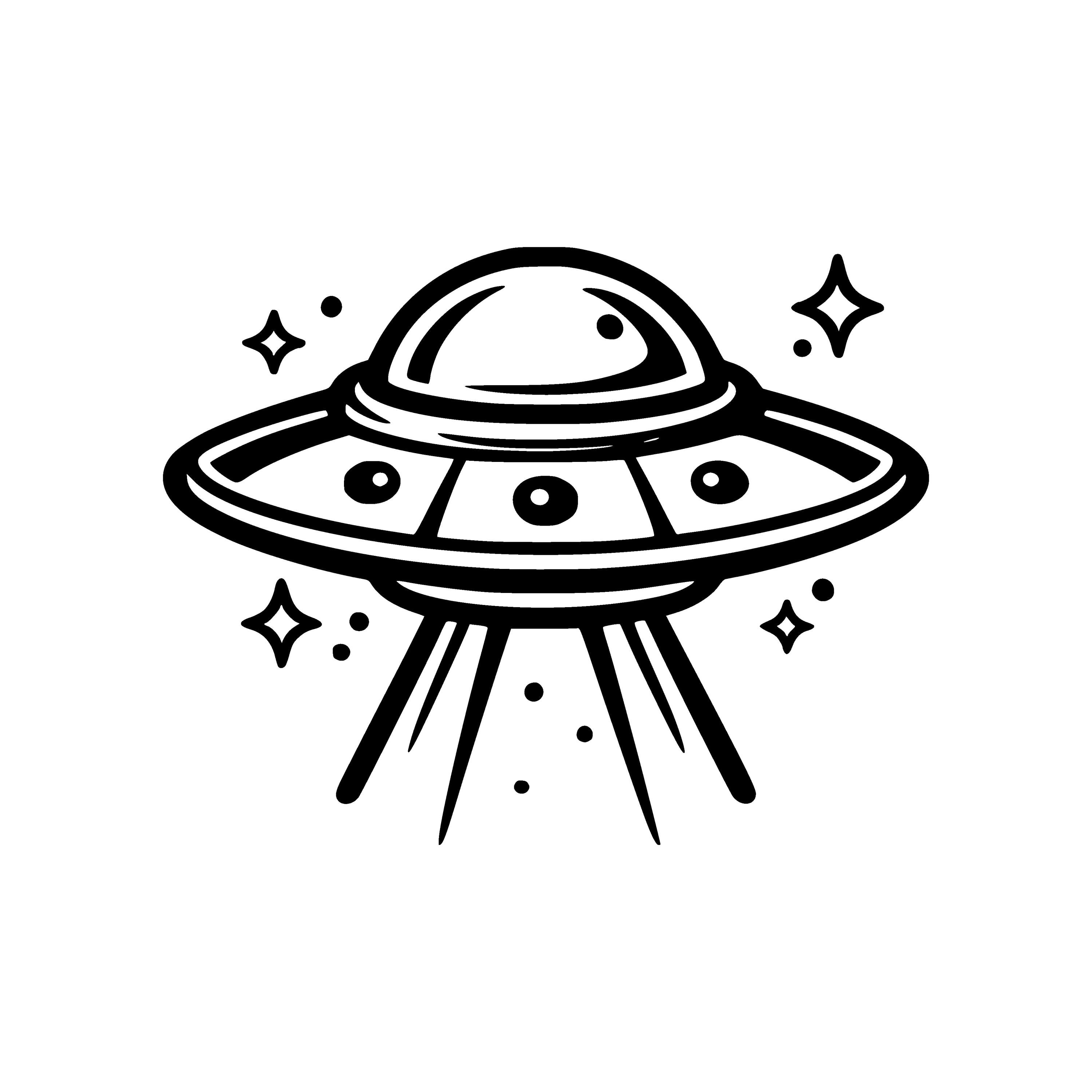 Alien Spaceship SVG PNG Cut File, Cricut Design Digital - Etsy UK