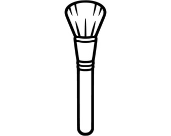 Makeup Brush SVG PNG Cut File, Cricut Design Digital