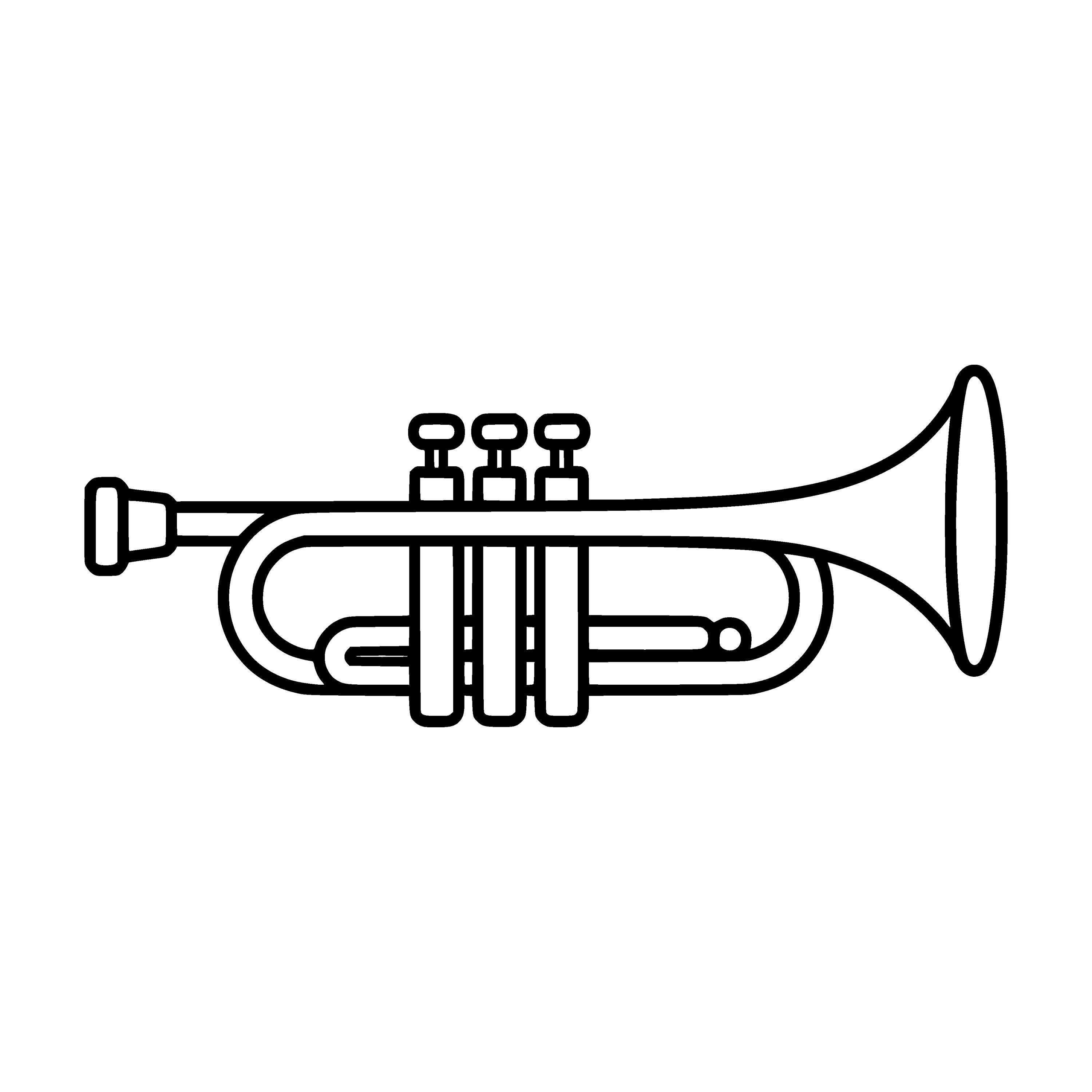 Trumpet SVG PNG Cut File, Cricut Design Digital - Etsy
